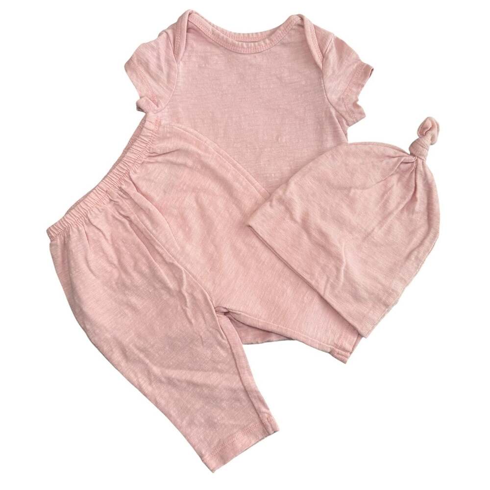 Old Navy Matching Outfit Baby Girl Pink 0-3 Months